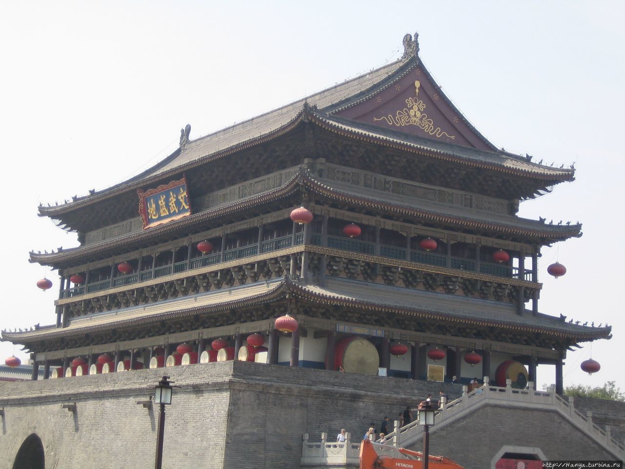 Барабанная  Башня Сиань, Китай