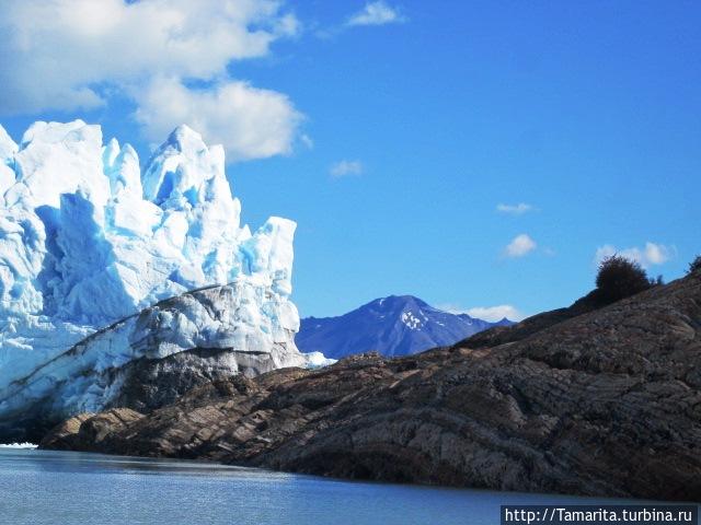Синий — синий ледник! Лос-Гласьярес Национальный парк, Аргентина