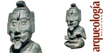 Жадеитовые фигурки из гробницы Пакаля. Из интернета