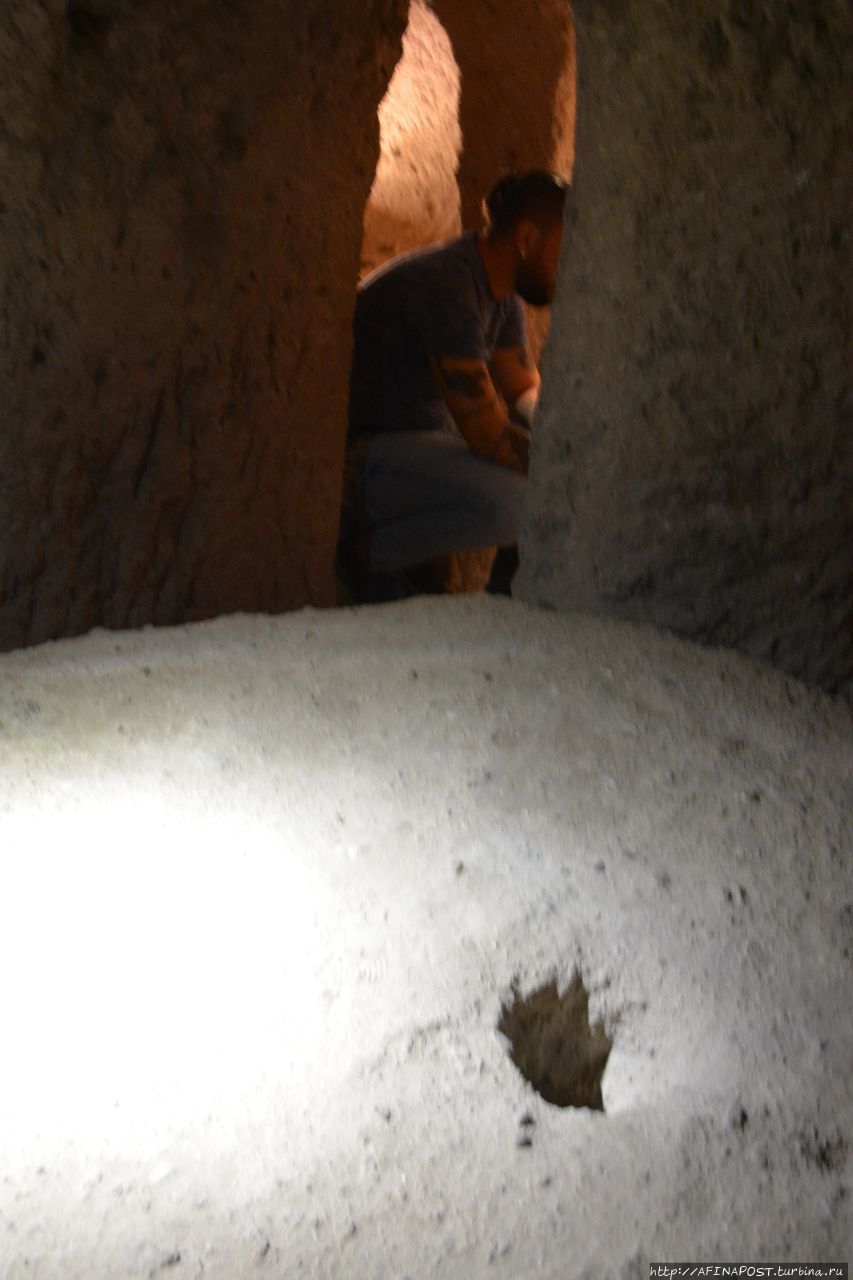 Подземный город Каймаклы Каймаклы, Турция