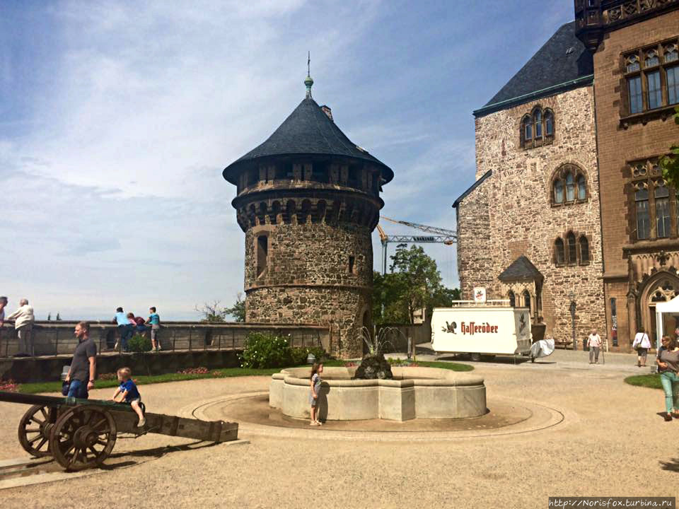 Вернигероде — замок, где 