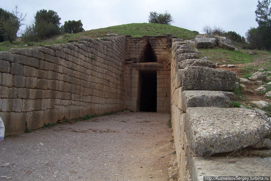 Гробница Атрея Микены, Греция