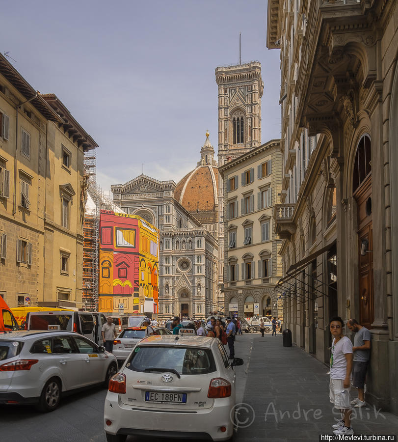 От мостовой до самого неба Флоренция, Италия
