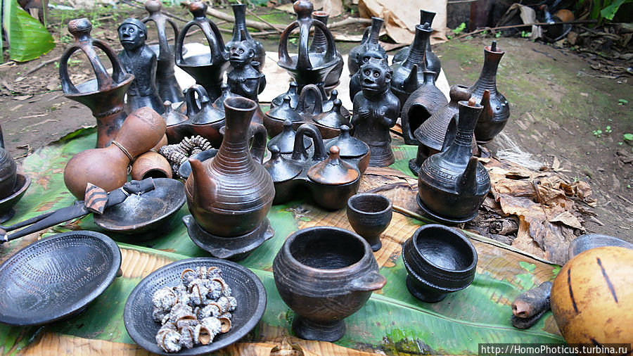 глиняные поделки Ченча, Эфиопия