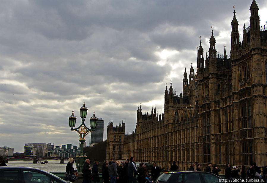 Дворец Парламента Великобритании и знаметитый Биг Бен Лондон, Великобритания