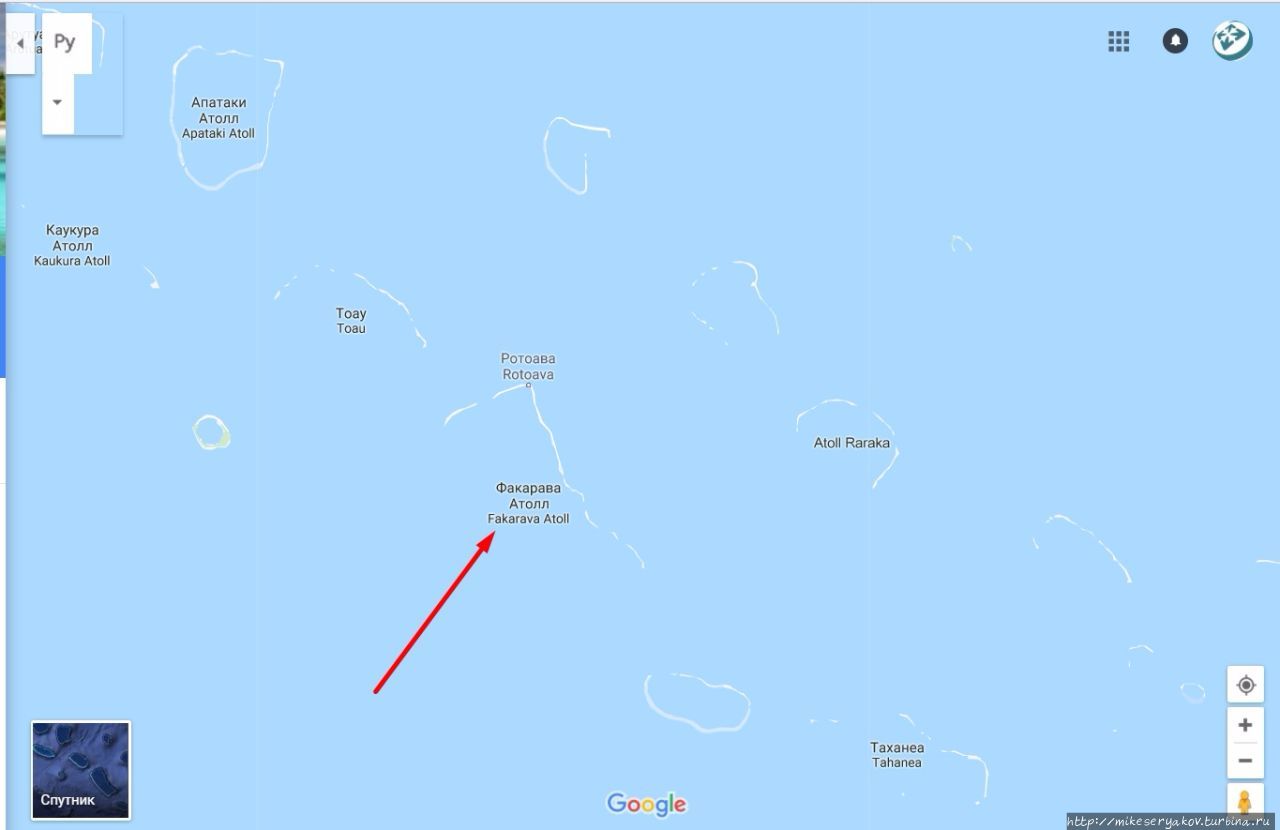 Атолл Факарава Факарава, острова Туамоту, Французская Полинезия