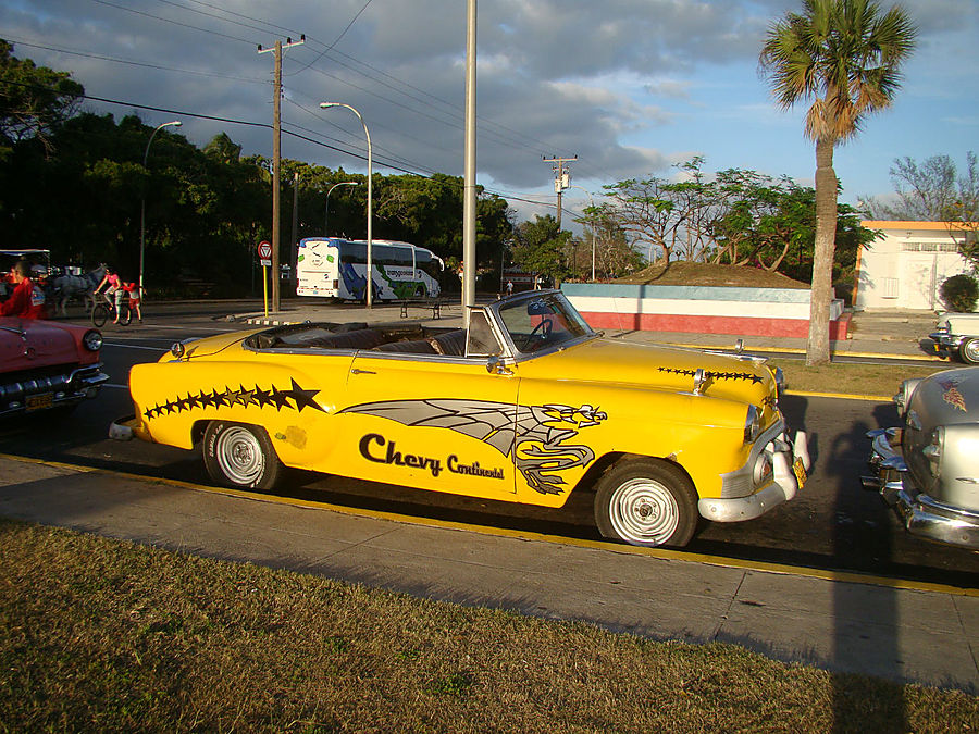 Ретро-автомобили острова Свободы Гавана, Куба