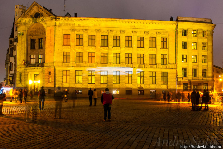 Фестиваль света Staro Riga Рига, Латвия