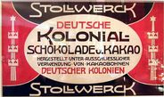 A Stollwerck chocolate bar from 1890 (из Интернета)