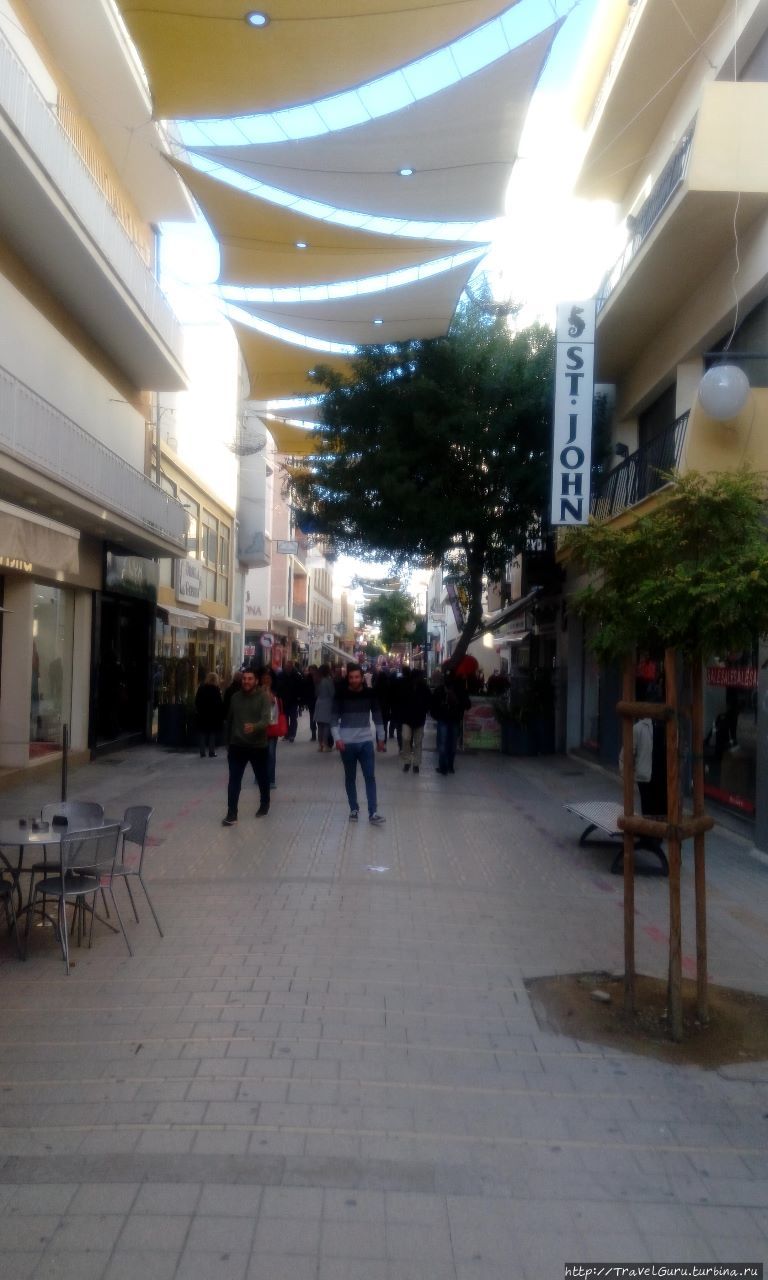Пешеходная улица Ледра. Никосия, Кипр
