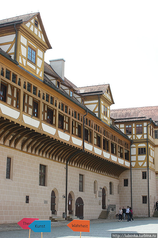 замок Хоэнтюбинген.