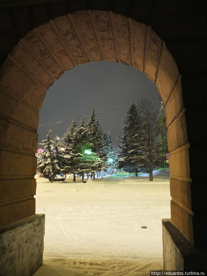 Тиха Рождественская ночь... Красноярск, Россия