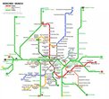 Схема метро Мюнхена