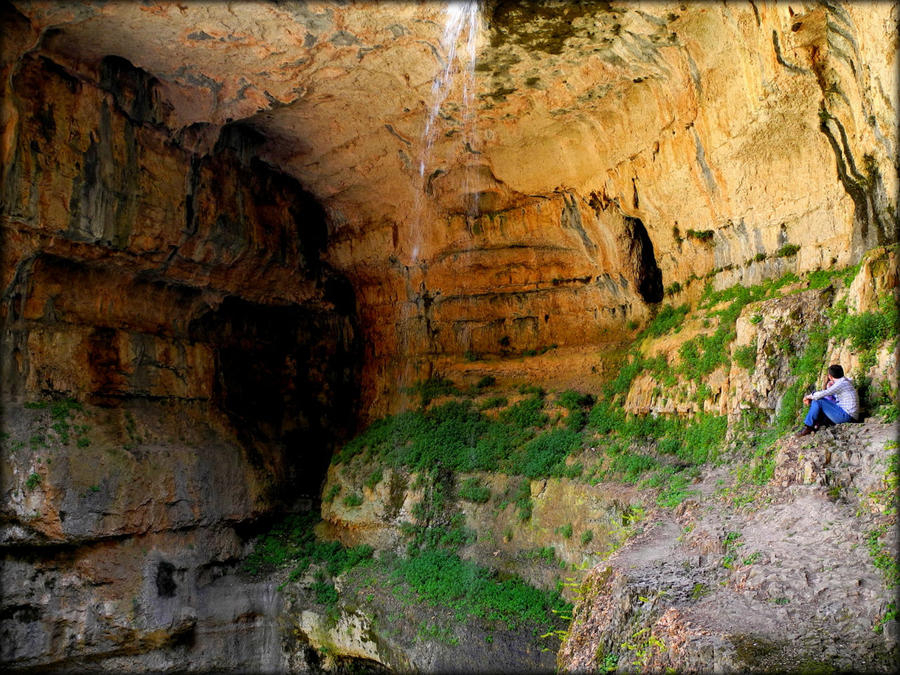 Глотка Баатары — природное чудо Ливана Баатара ущелье и водопад, Ливан