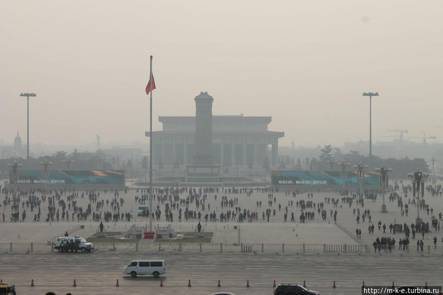 Пекинская Красная площадь — площадь Тяньаньмэнь Пекин, Китай