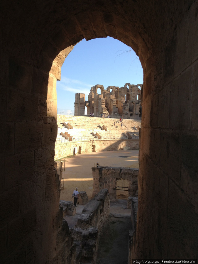 Путь гладиатора Эль-Джем, Тунис