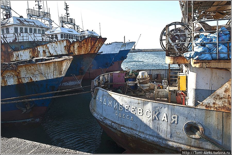 Вот это встреча. Надпись на кораблике о многом говорит. Одесса-матушка, видимо, имеет давние связи с Агадиром...
*