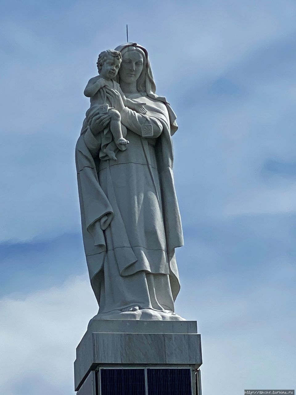 Monumento a la Virgen Картахена, Колумбия