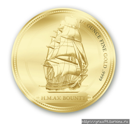 Острова Питкэрн — нумизматический рай Острова Питкэрн