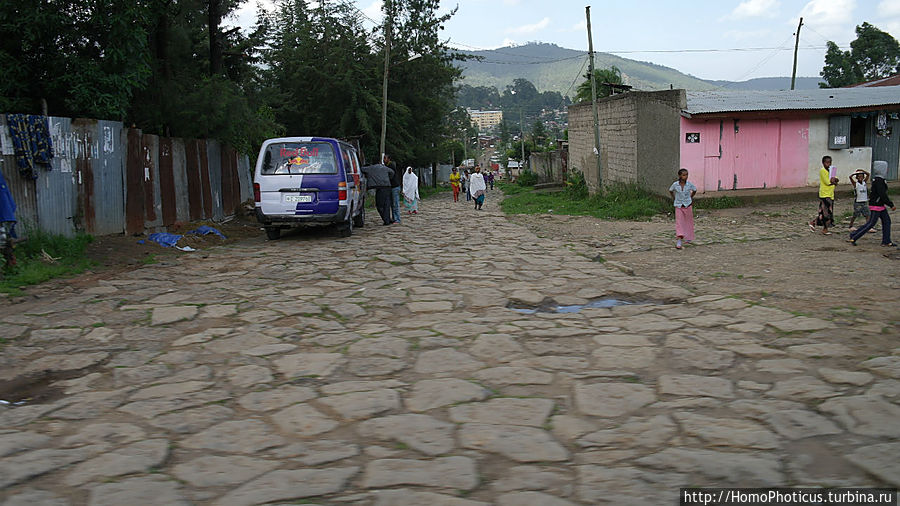 Улицы Аддис-Абебы Аддис-Абеба, Эфиопия