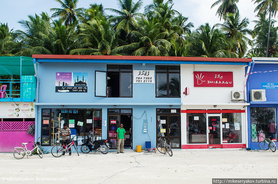 Остров Кудахуваду — столица атолла Даалу Кудахуваду, Мальдивские острова