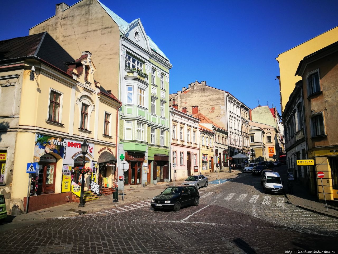 Летом в Цешине Цешин, Польша