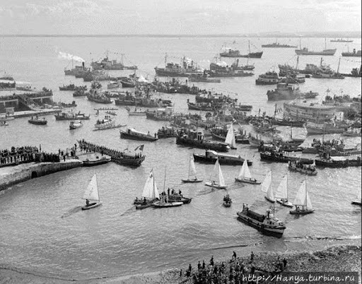 Визит английской королевы Елизаветы в 1957 г. Из интернета