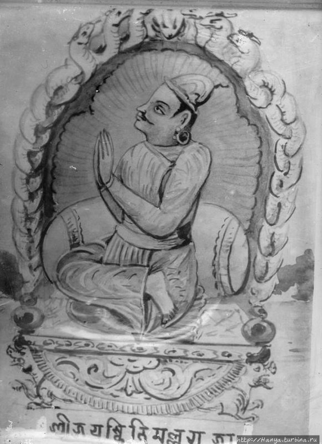 Портрет Jayasthiti Malla (r. 1382-1395). Из интернета