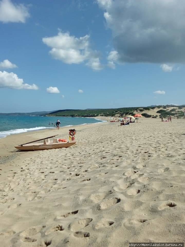Пляж Пишинас (Арбус) Карбония, Италия