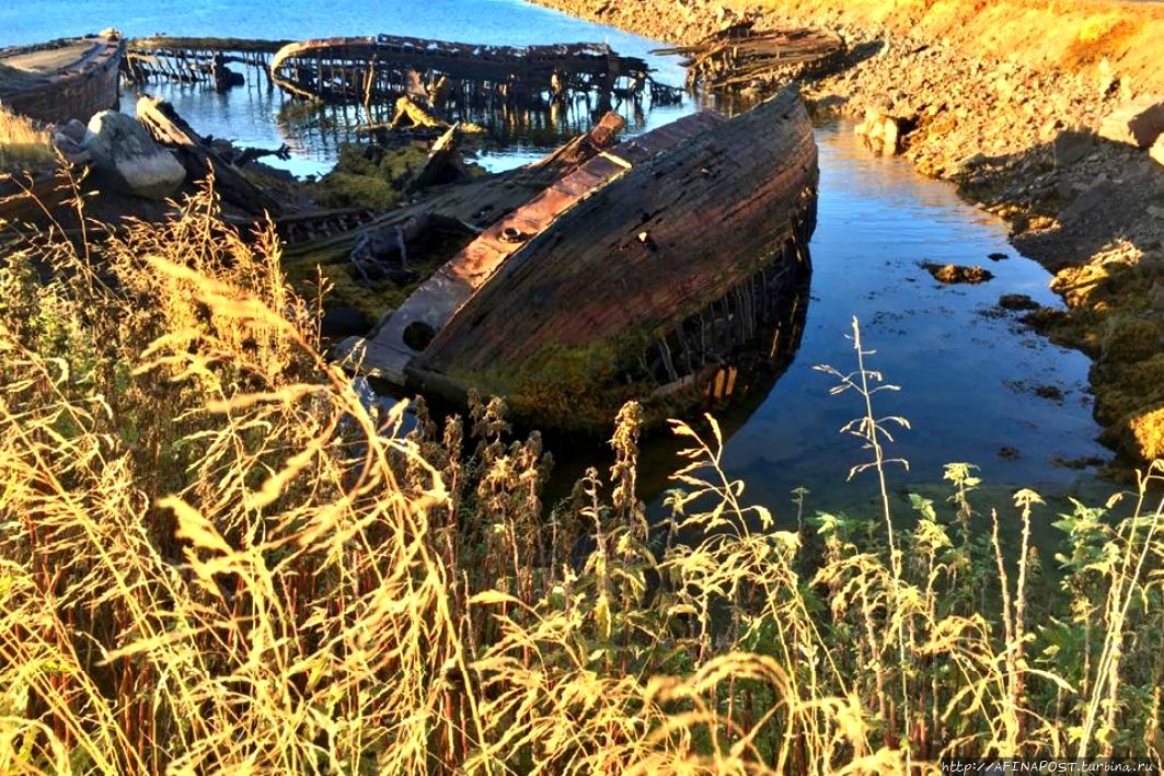 Кладбище кораблей Териберка, Россия