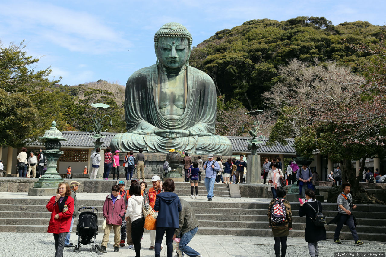 Святые места Камакуры. Великий Будда Камакура, Япония