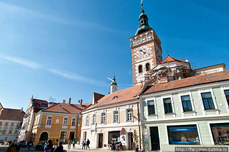 Интересный чешский городок Микулов, Чехия