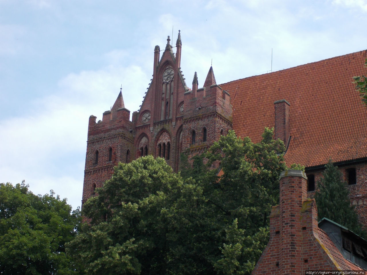 Тевтонский замок Мальборк, Польша