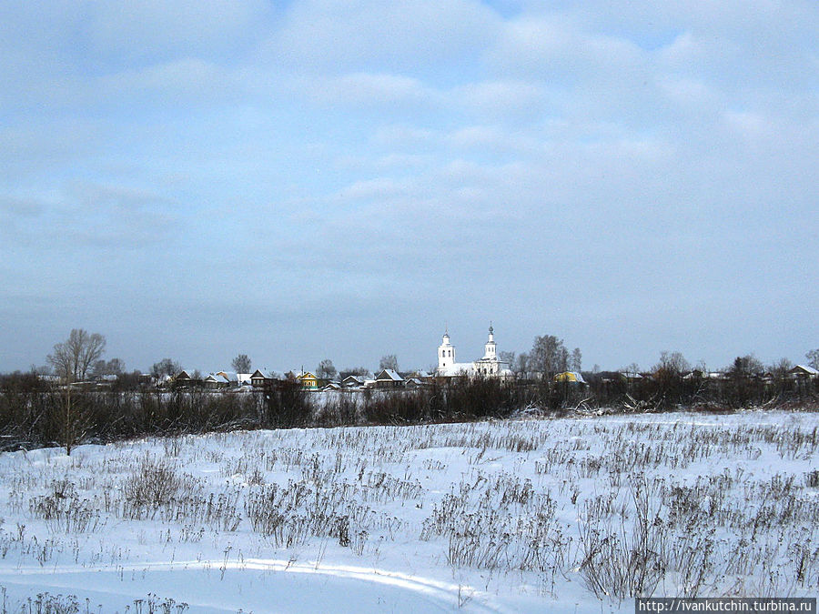 Деревня Винокурье, напротив Котласа