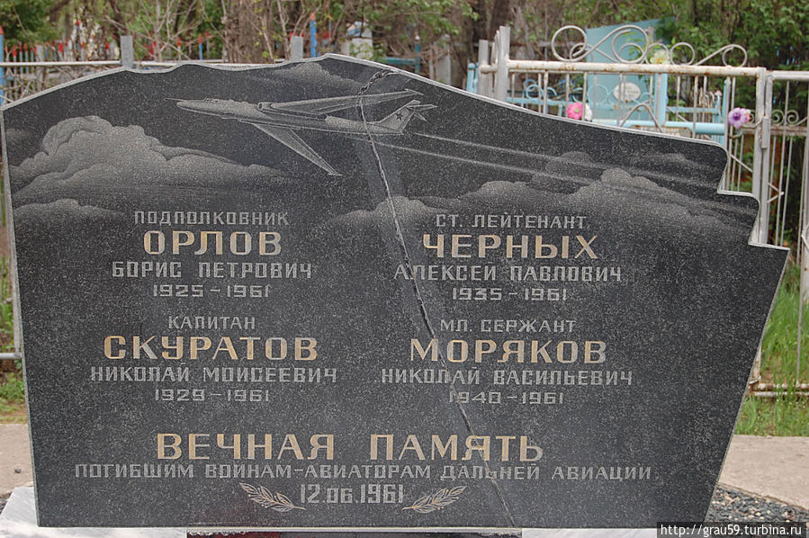 Вечная память погибшим 12.06.1961 Энгельс, Россия