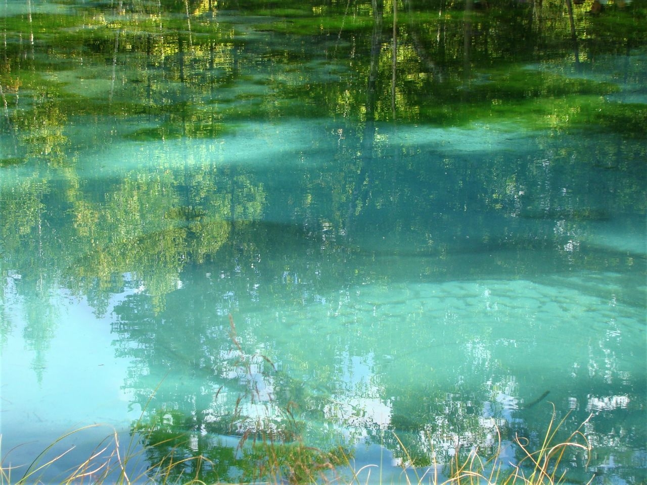 Гейзерное озеро Акташа Акташ, Россия