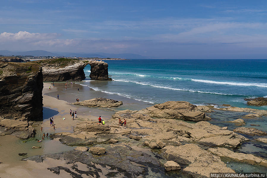 Пляж Лас-Катедралес, Коста-де-Луго. Playa de Las Catedrales Рибадео, Испания