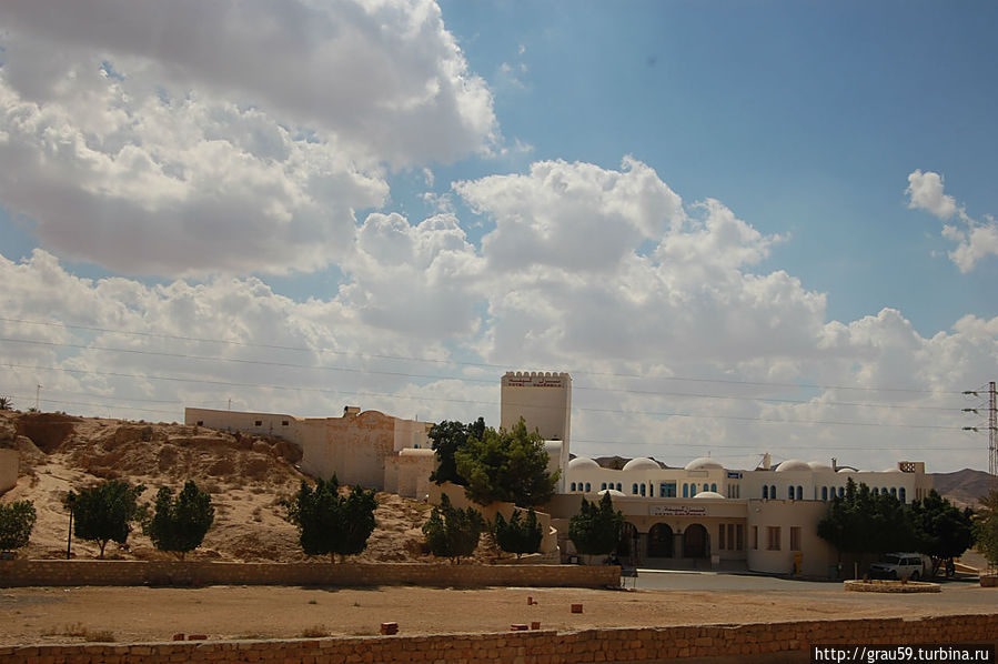 Вид отеля снаружи Матмата, Тунис