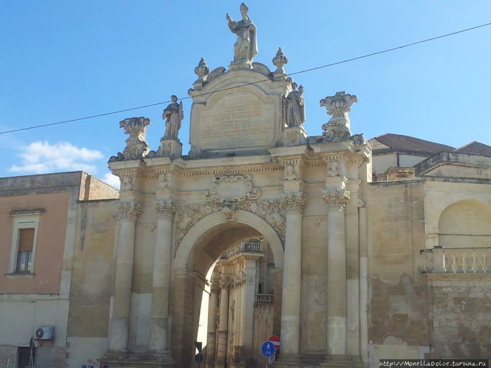 Архитектура барокко исторического центра Lecce Лечче, Италия