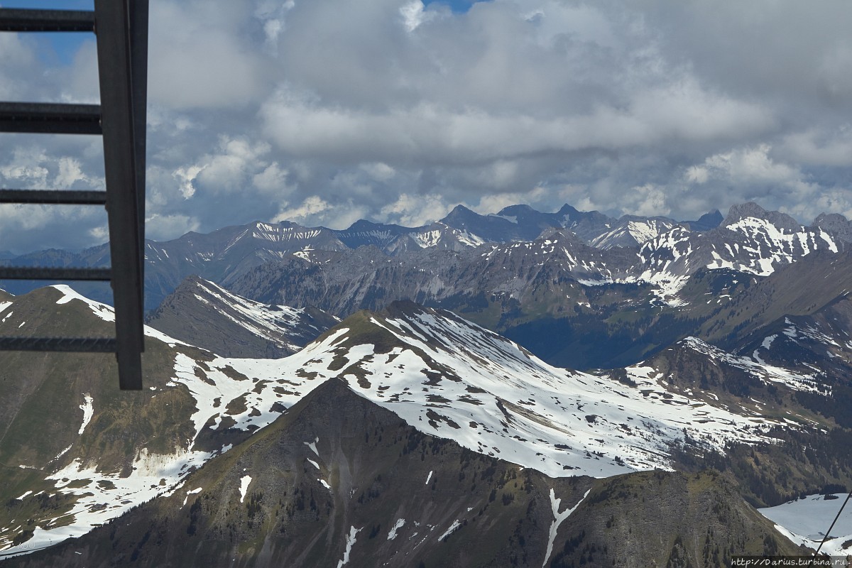 Женева — Се Руж (Peak Walk — Прогулка по пикам) — подъем Женева, Швейцария