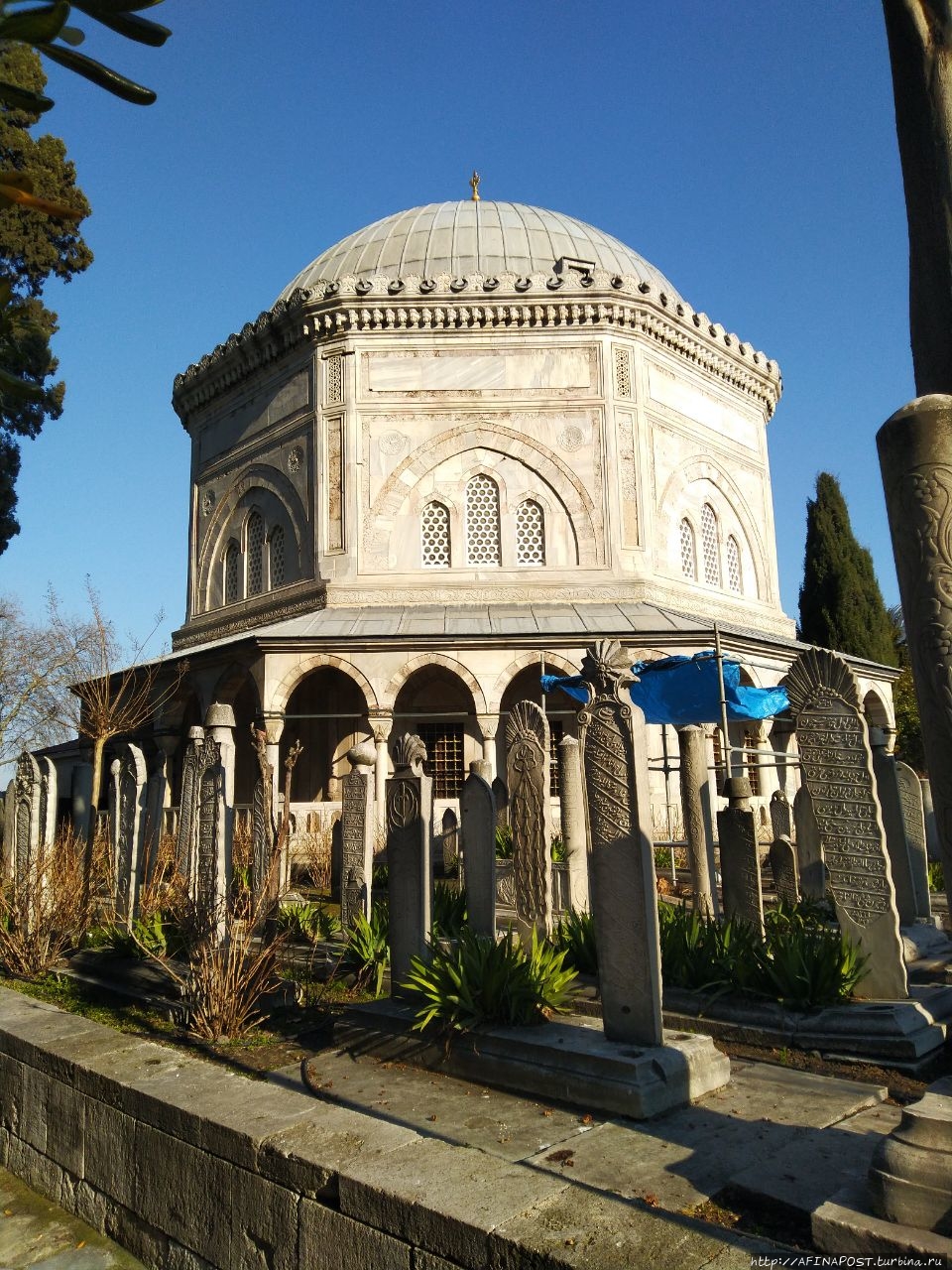 Мавзолей Сулеймана Великолепного Стамбул, Турция