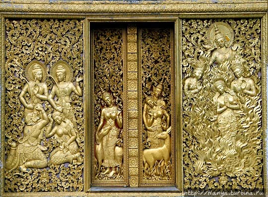 Королевский зал погребальных колесниц в Сиенгтхонге. Фото из интернета