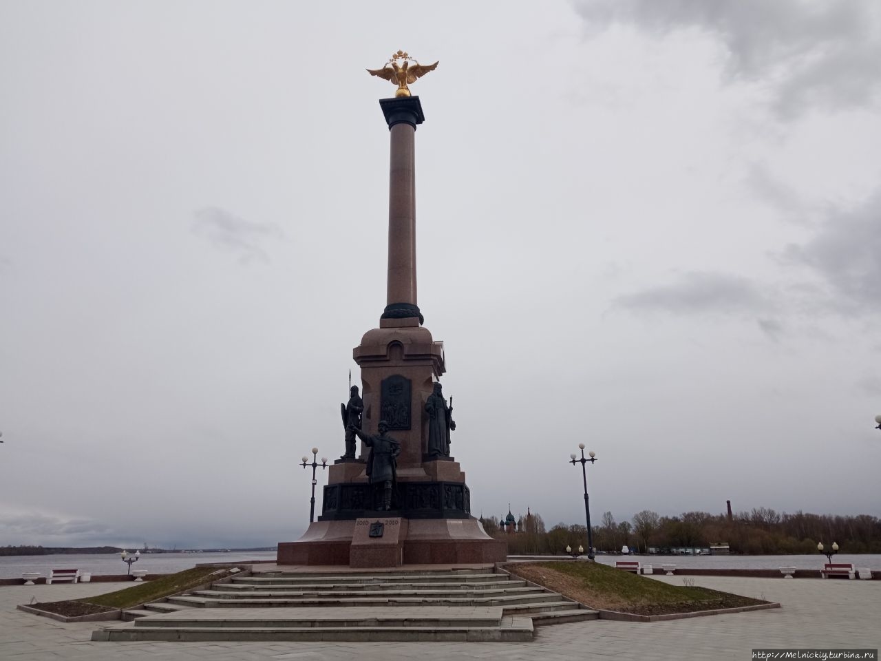 Небольшая прогулка по историческому центру Ярославль, Россия