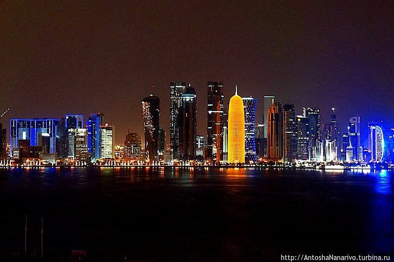 Зубья катарской пилы Доха, Катар