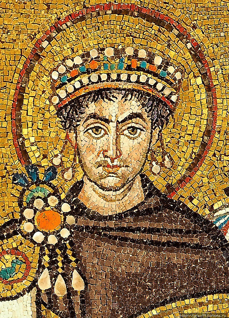 Мозаика церкви Сан-Витале в Равенне. Из Интернета Несебр, Болгария