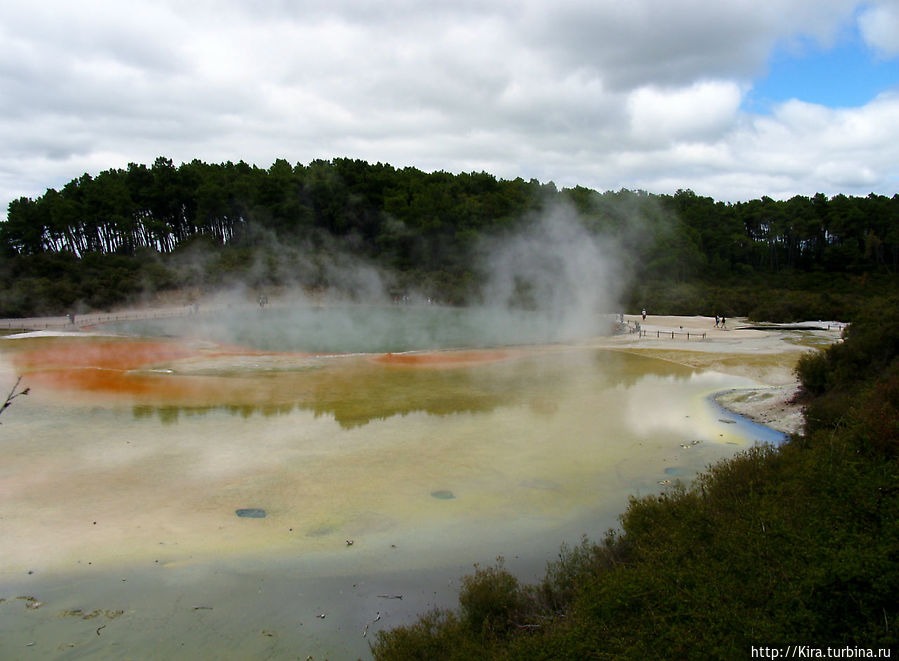 Waiotapu Роторуа, Новая Зеландия