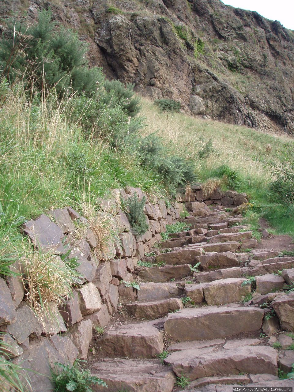 Эдинбург и восхождение на гору Артурс Сит(Arthur's Seat) Эдинбург, Великобритания