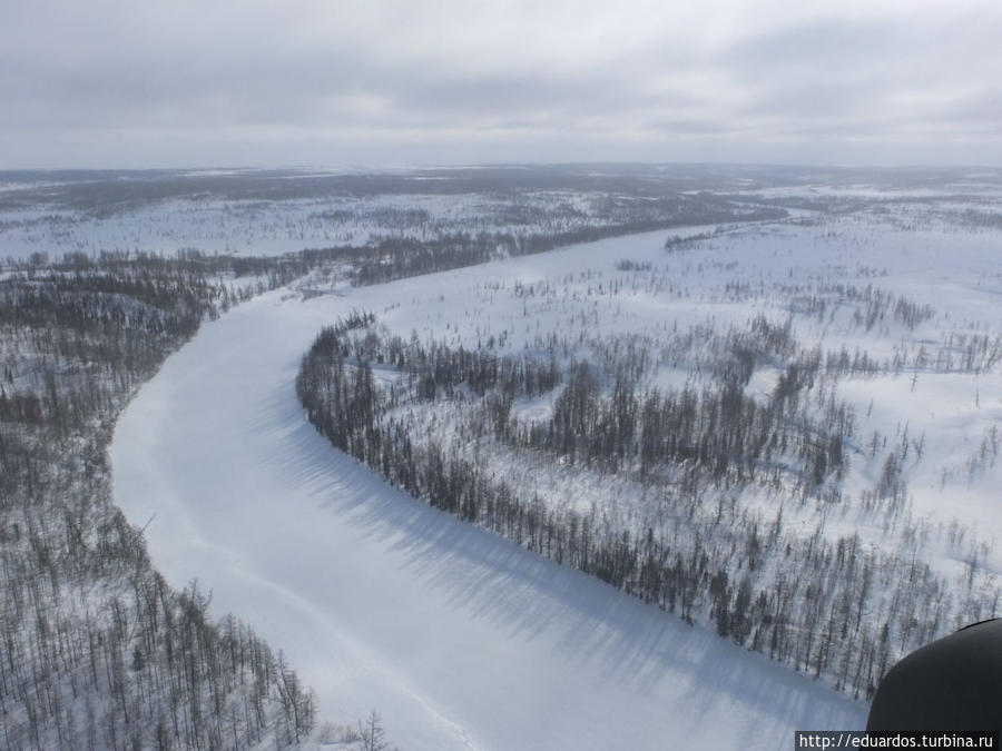 Царство облачных теней... Игарка, Россия