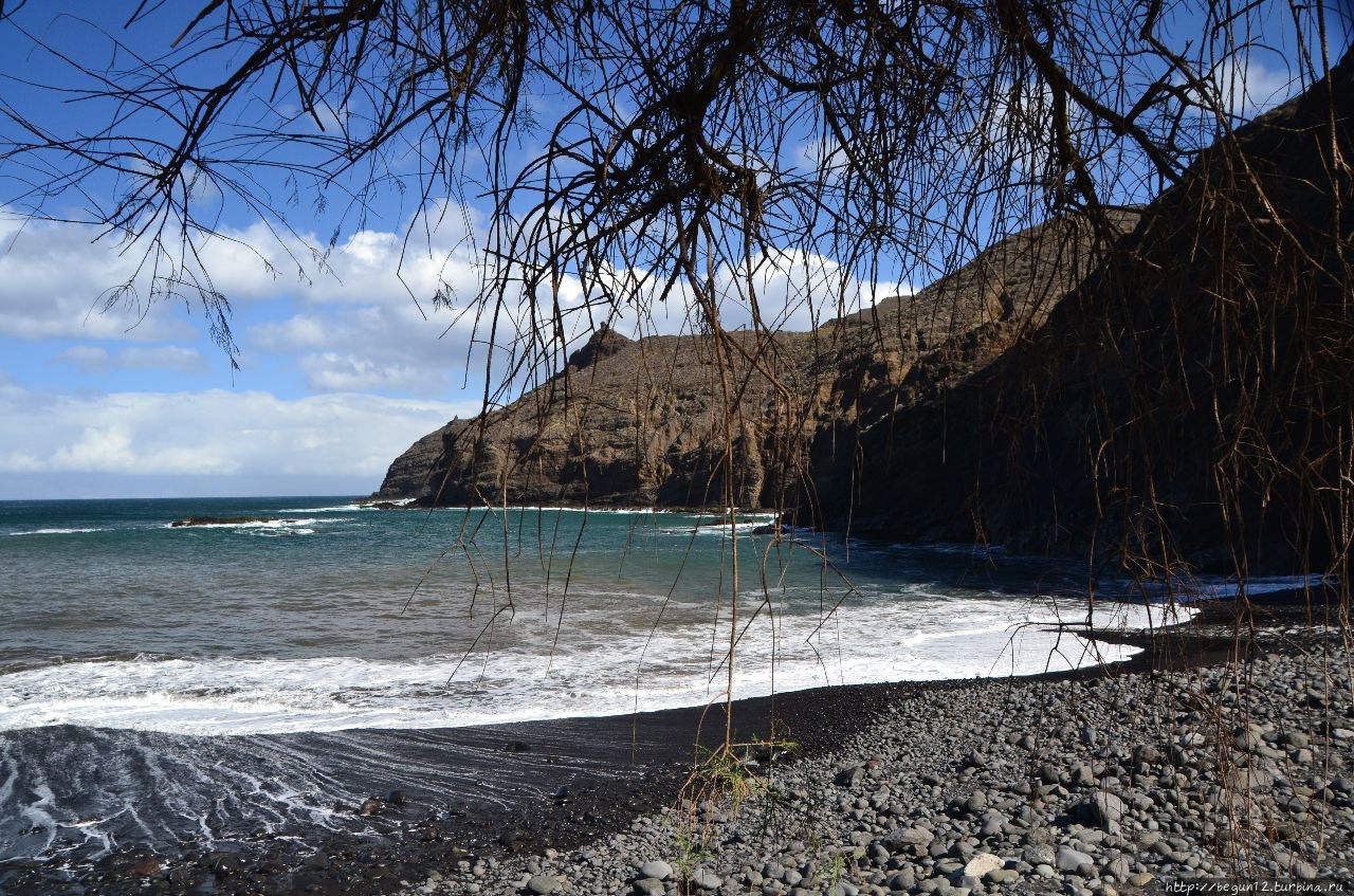 Playa de la Caleta Остров Ла-Гомера, Испания