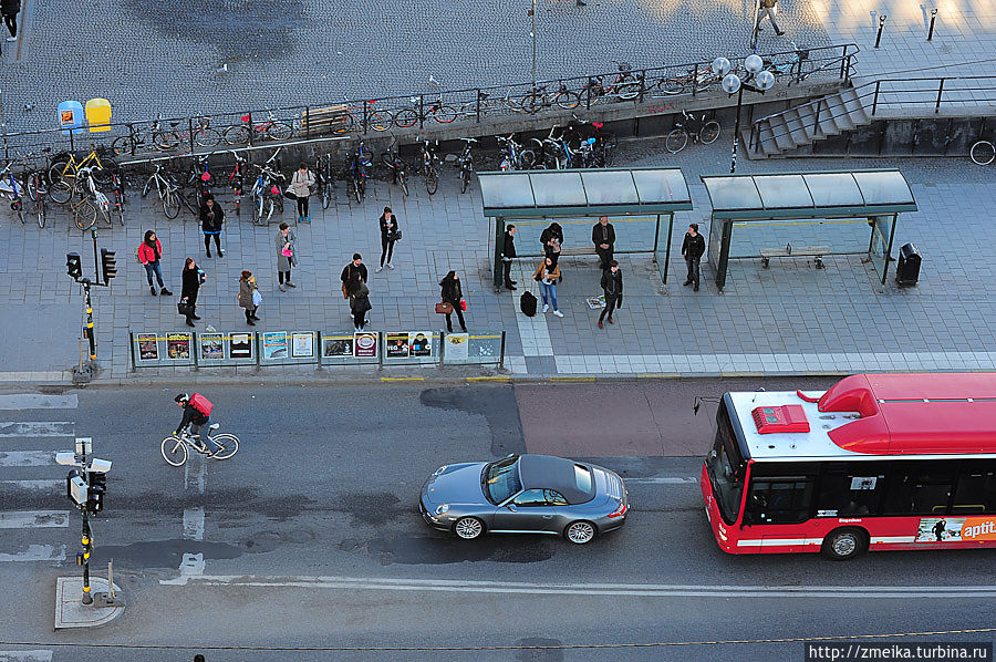 Ну и некоторые виды транспорта внизу :) Стокгольм, Швеция
